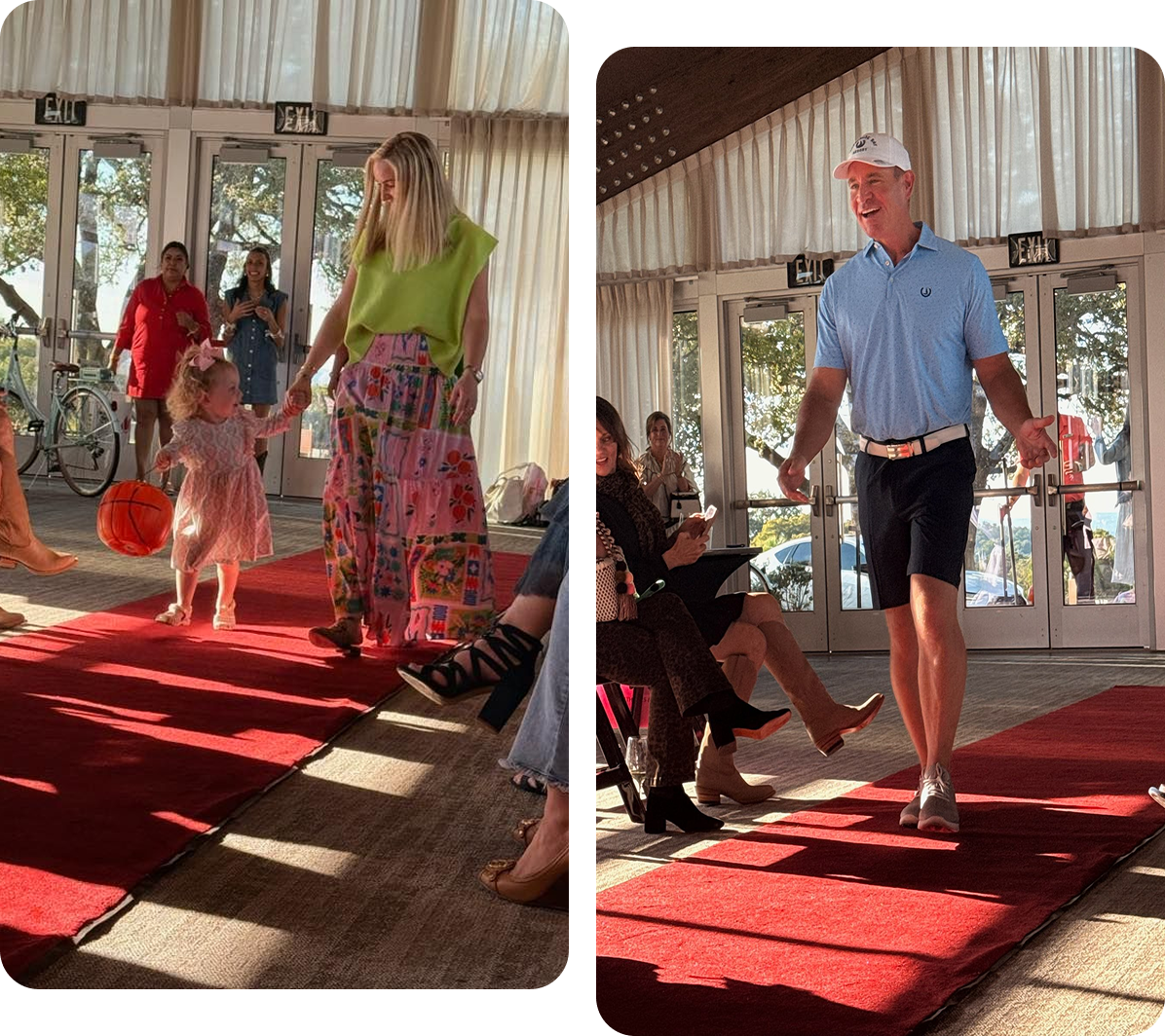 Fashion show with diverse participants