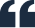 Blue quotation marks on dark background